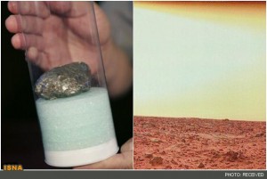 مقایسه داده های مریخ نورد روح با اطلاعات آنالیز شهاب سنگ های مریخی