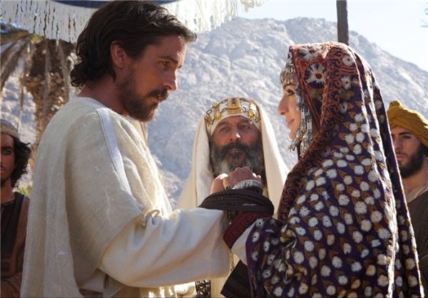 صحنه مربوط به ازدواج  موسی با صفورا دختر شعیب