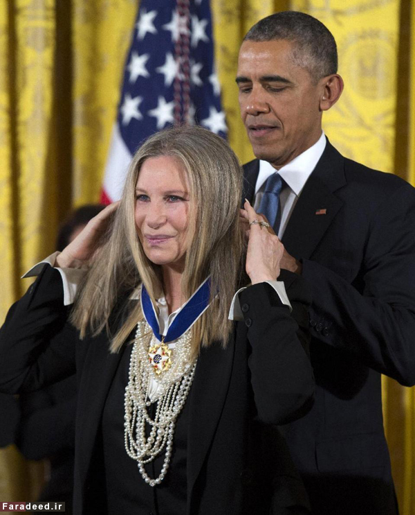Barack Obama, Barbra Streisand