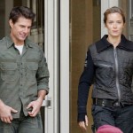 Tom Cruise and Emily Blunt are seen filming on their latest action sci-fi movie ‘All You Need Is Kill’ in London