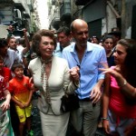 Sophia Loren on a film set ‘La Voce Umana’ in Naples