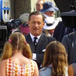 **EXCLUSIVE** FIRST PHOTOS: Tom Hanks steps into the shoes of Disney creator Walt Disney as he films on location for ‘Saving Mr Banks’