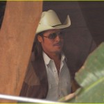 Exclusive… Brad Pitt Filming His Latest Movie The Counselor – NO INTERNET W/O PRIOR AGREEMENtT