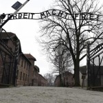 General view of former German Nazi concentration and extermination camp Auschwitz in Oswiecim