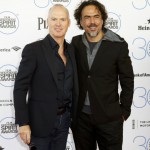 Michael Keaton and Alejandro Gonzalez Inarritu arrive at the 2015 Film Independent Spirit Awards in Santa Monica