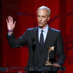 Dan Gilroy, the director of the film “Nightcrawler” accepts the award for Best Screenplay at the 2015 Film Independent Spirit Awards in Santa Monica