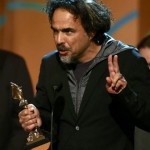 Writer and director Alejandro Gonzalez Inarritu accepts the Best Feature award for the film “Birdman” at the 2015 Film Independent Spirit Awards in Santa Monica